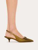 Ferragamo Soft bow slingback pump - Image 5